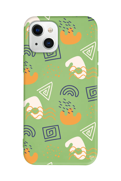 Abstract 5 Lansman Model İçi Kadife Silikon Telefon Kılıfı