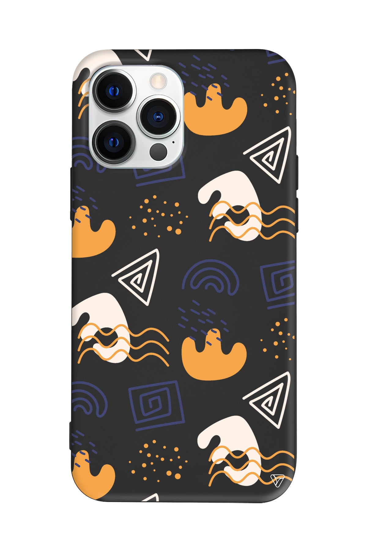 Abstract 5 Lansman Model İçi Kadife Silikon Telefon Kılıfı