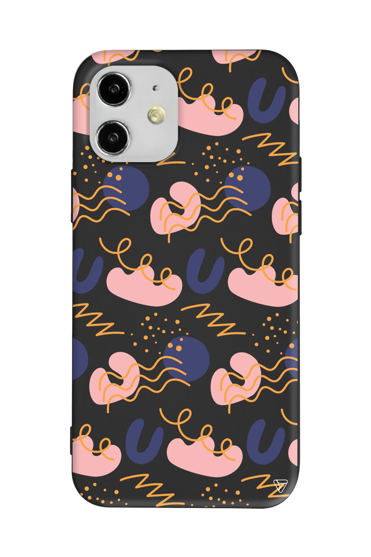 Abstract 10 Lansman Model İçi Kadife Silikon Telefon Kılıfı