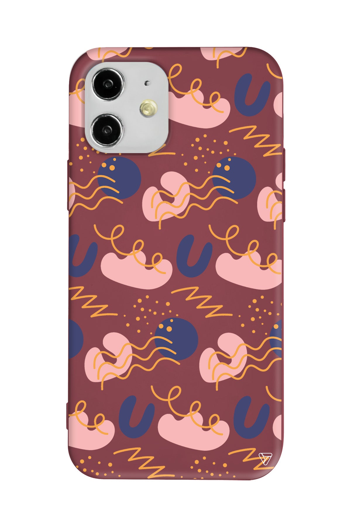 Abstract 10 Lansman Model İçi Kadife Silikon Telefon Kılıfı