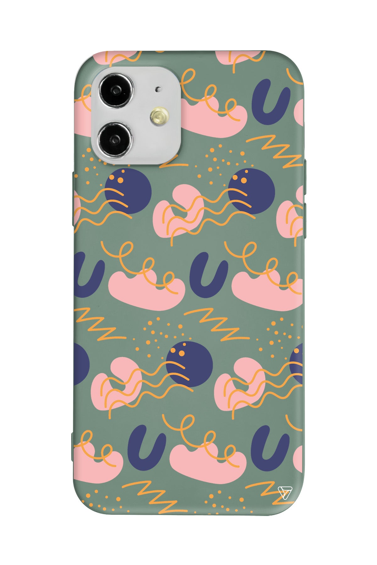 Abstract 10 Lansman Model İçi Kadife Silikon Telefon Kılıfı