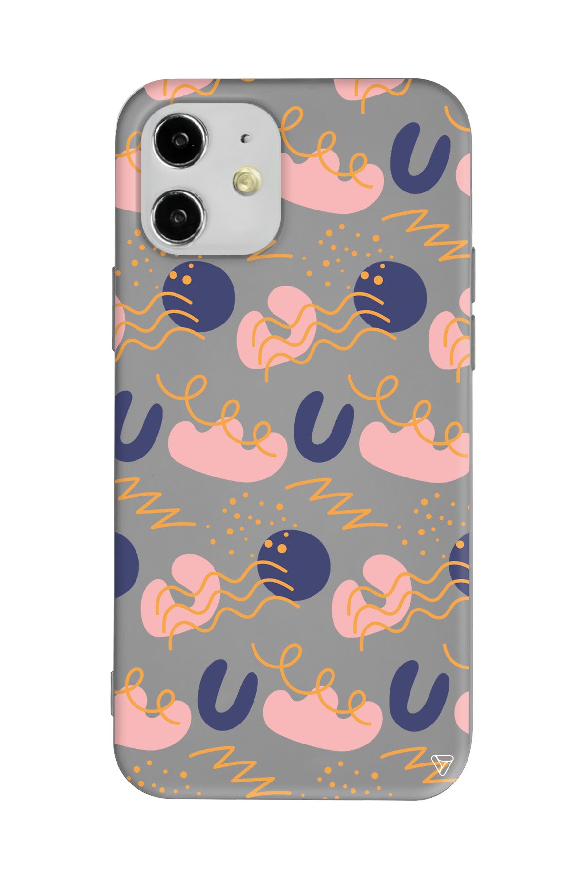 Abstract 10 Lansman Model İçi Kadife Silikon Telefon Kılıfı