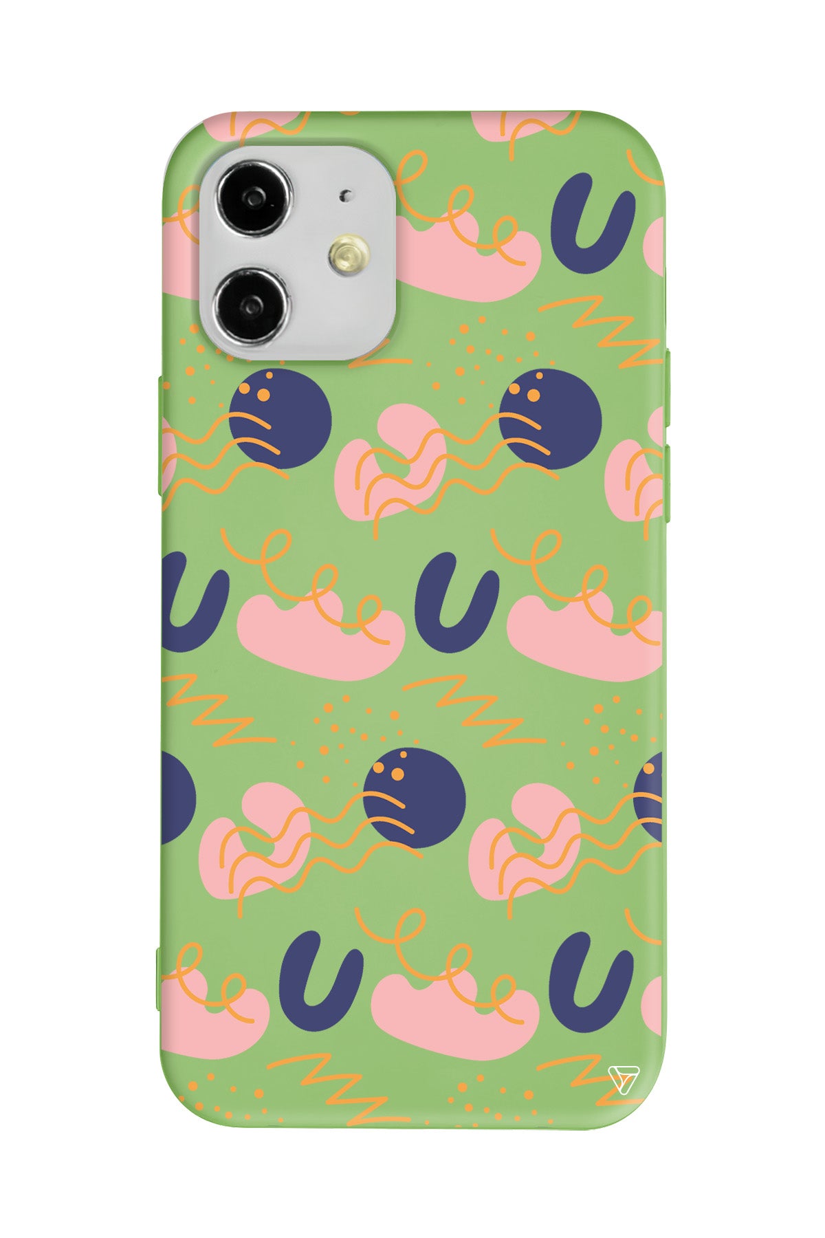 Abstract 10 Lansman Model İçi Kadife Silikon Telefon Kılıfı