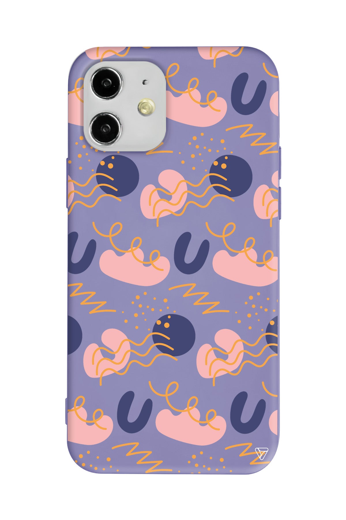 Abstract 10 Lansman Model İçi Kadife Silikon Telefon Kılıfı