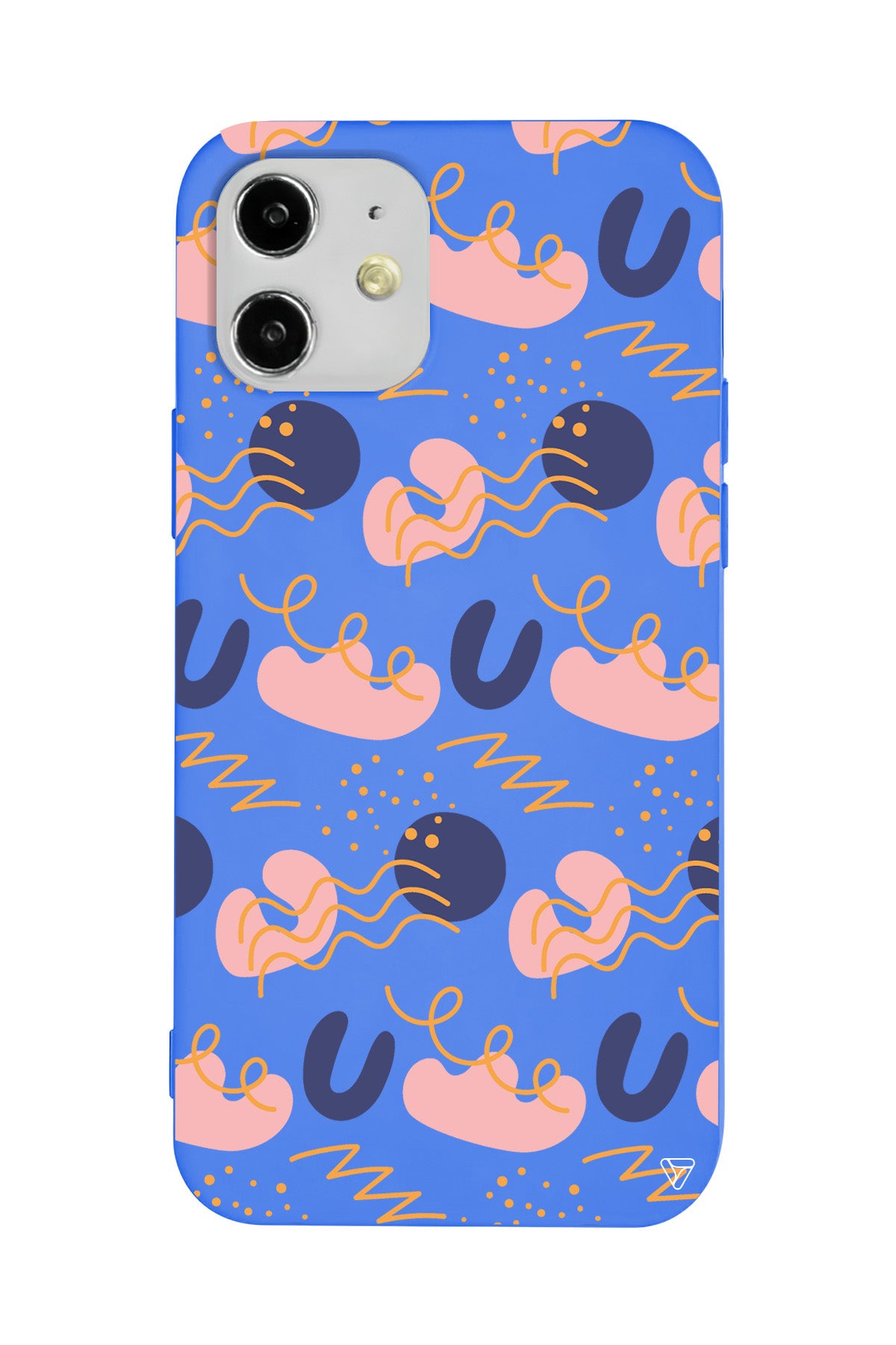 Abstract 10 Lansman Model İçi Kadife Silikon Telefon Kılıfı