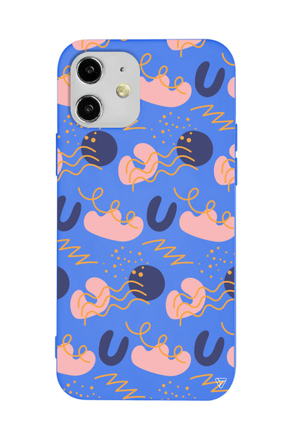 Abstract 10 Lansman Model İçi Kadife Silikon Telefon Kılıfı