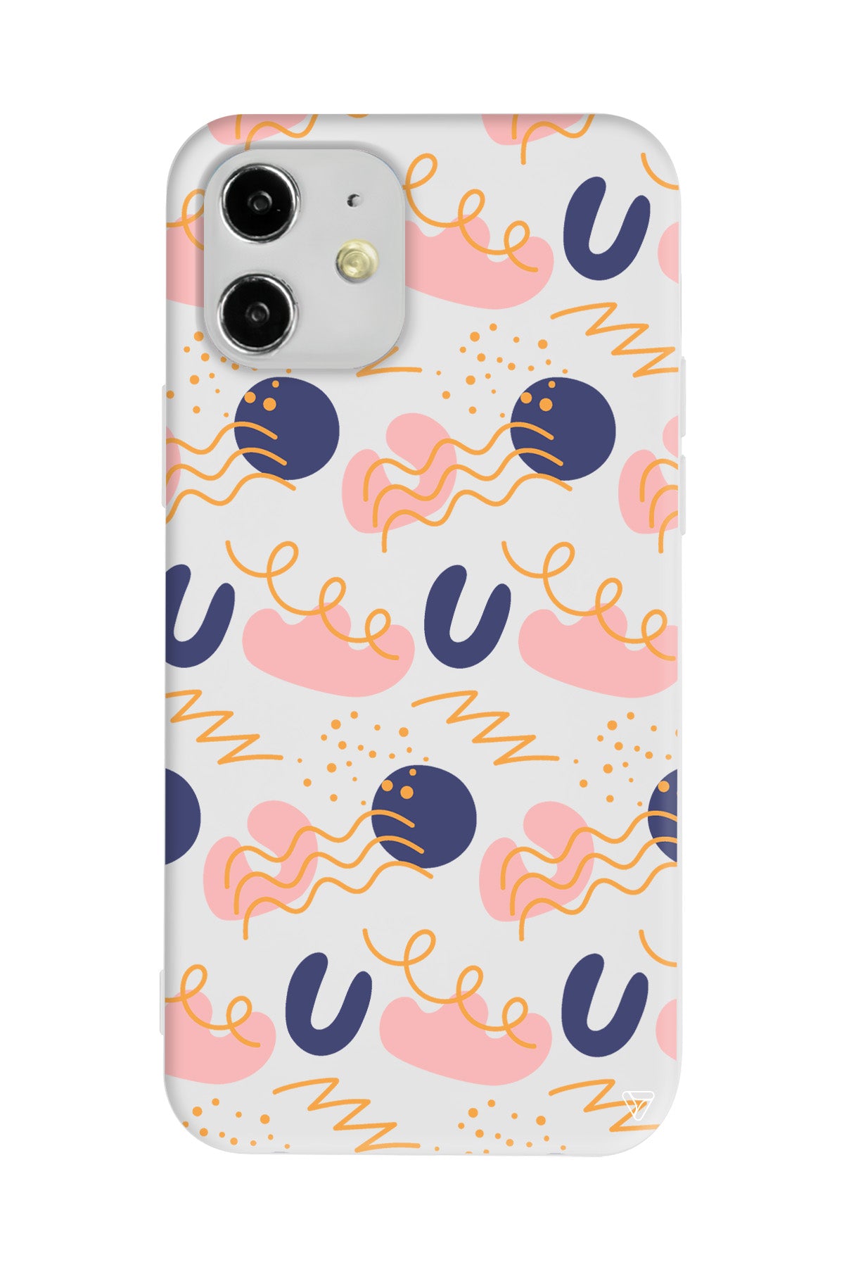 Abstract 10 Lansman Model İçi Kadife Silikon Telefon Kılıfı