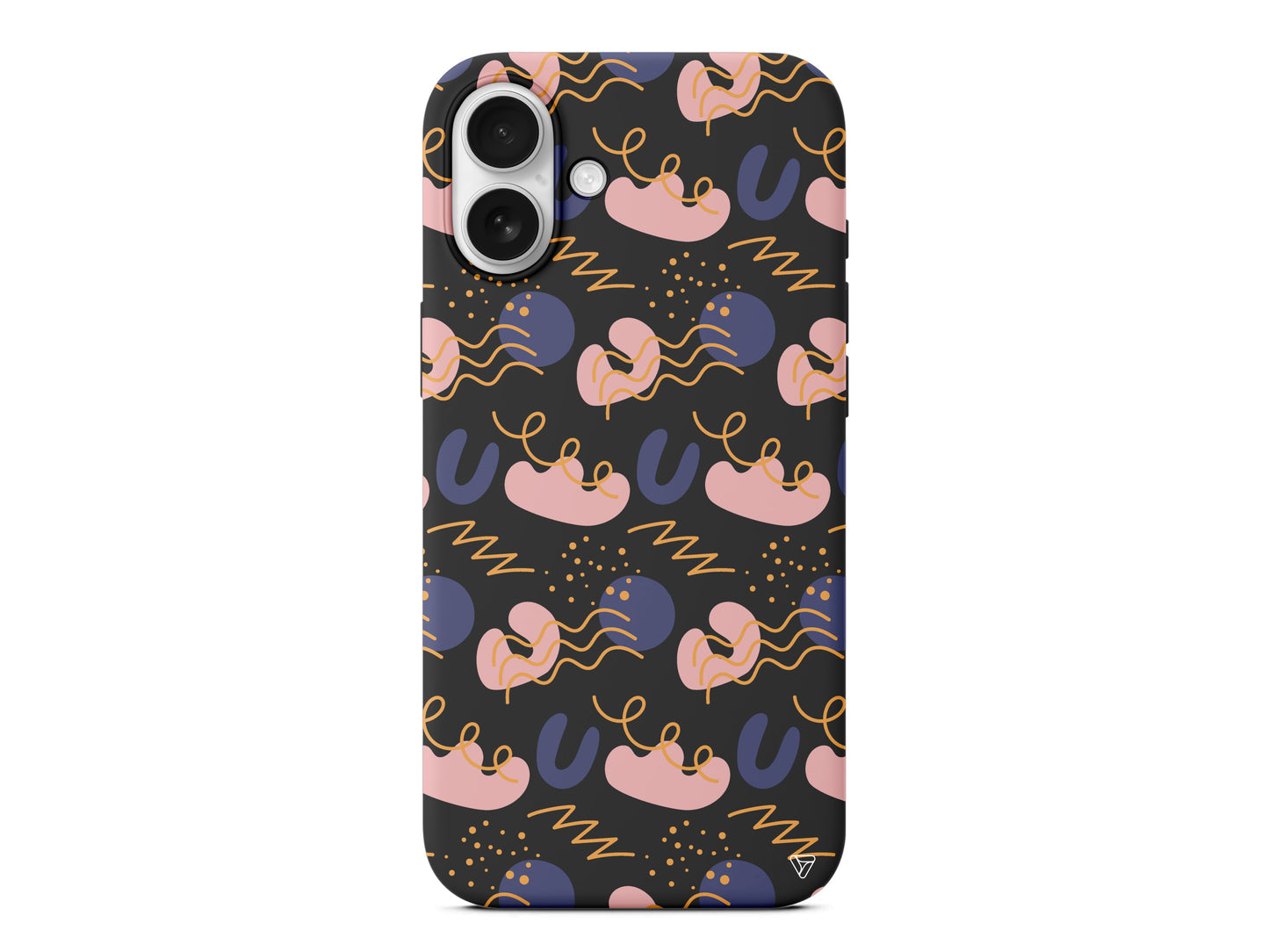 Abstract 10 Lansman Model İçi Kadife Silikon Telefon Kılıfı – Plus Serisine Özel