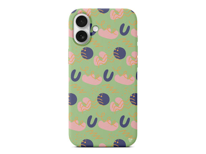 Abstract 10 Lansman Model İçi Kadife Silikon Telefon Kılıfı – Plus Serisine Özel