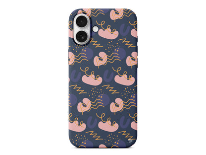 Abstract 10 Lansman Model İçi Kadife Silikon Telefon Kılıfı