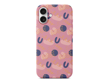 Abstract 10 Lansman Model İçi Kadife Silikon Telefon Kılıfı – Plus Serisine Özel