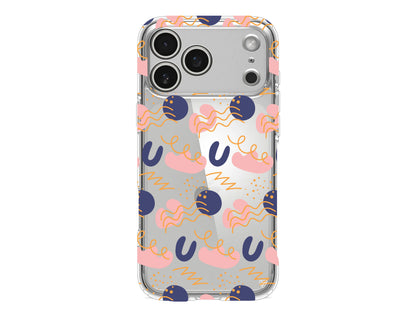 Abstract 10 Lansman Model İçi Kadife Silikon Telefon Kılıfı