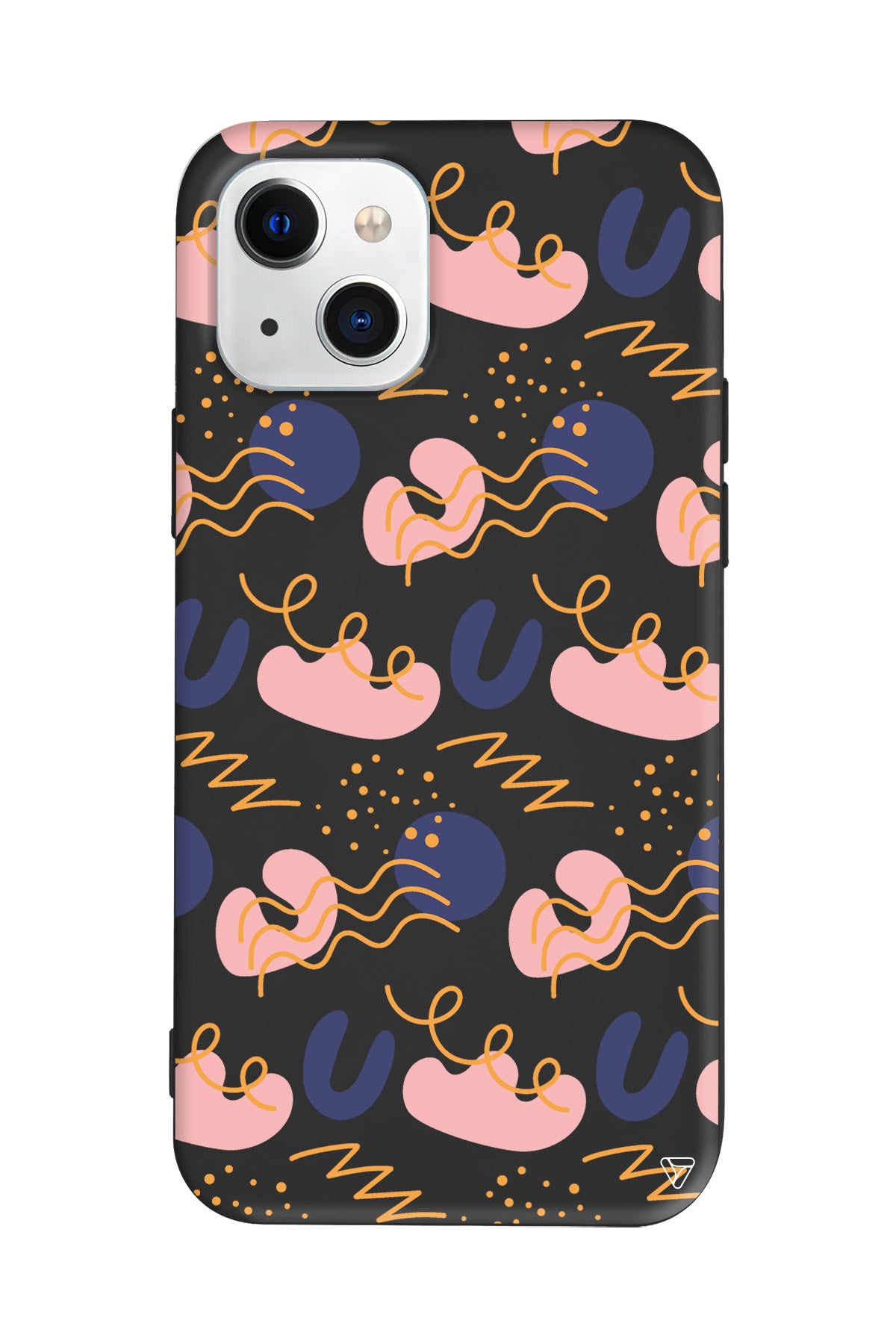 Abstract 10 Lansman Model İçi Kadife Silikon Telefon Kılıfı