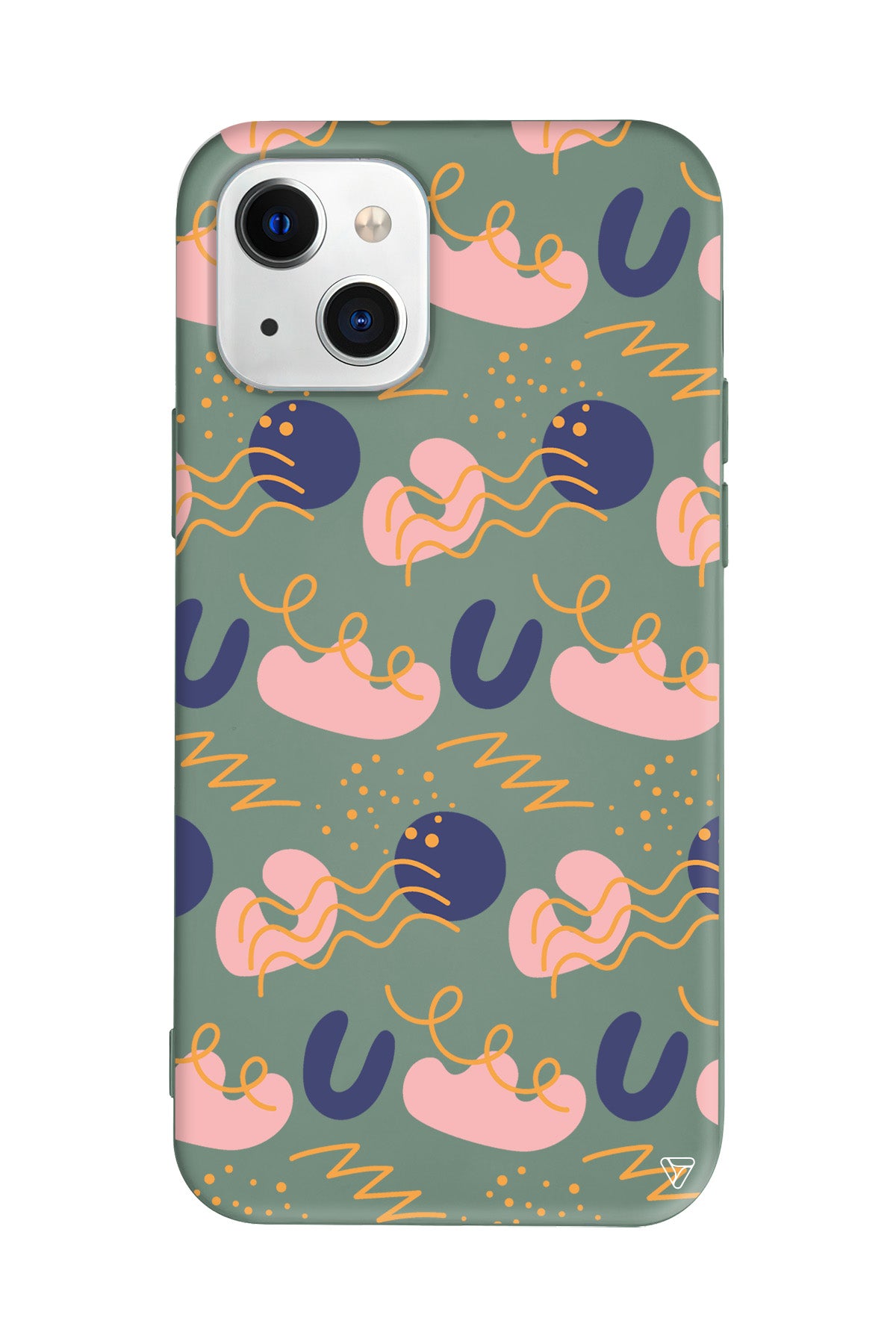 Abstract 10 Lansman Model İçi Kadife Silikon Telefon Kılıfı