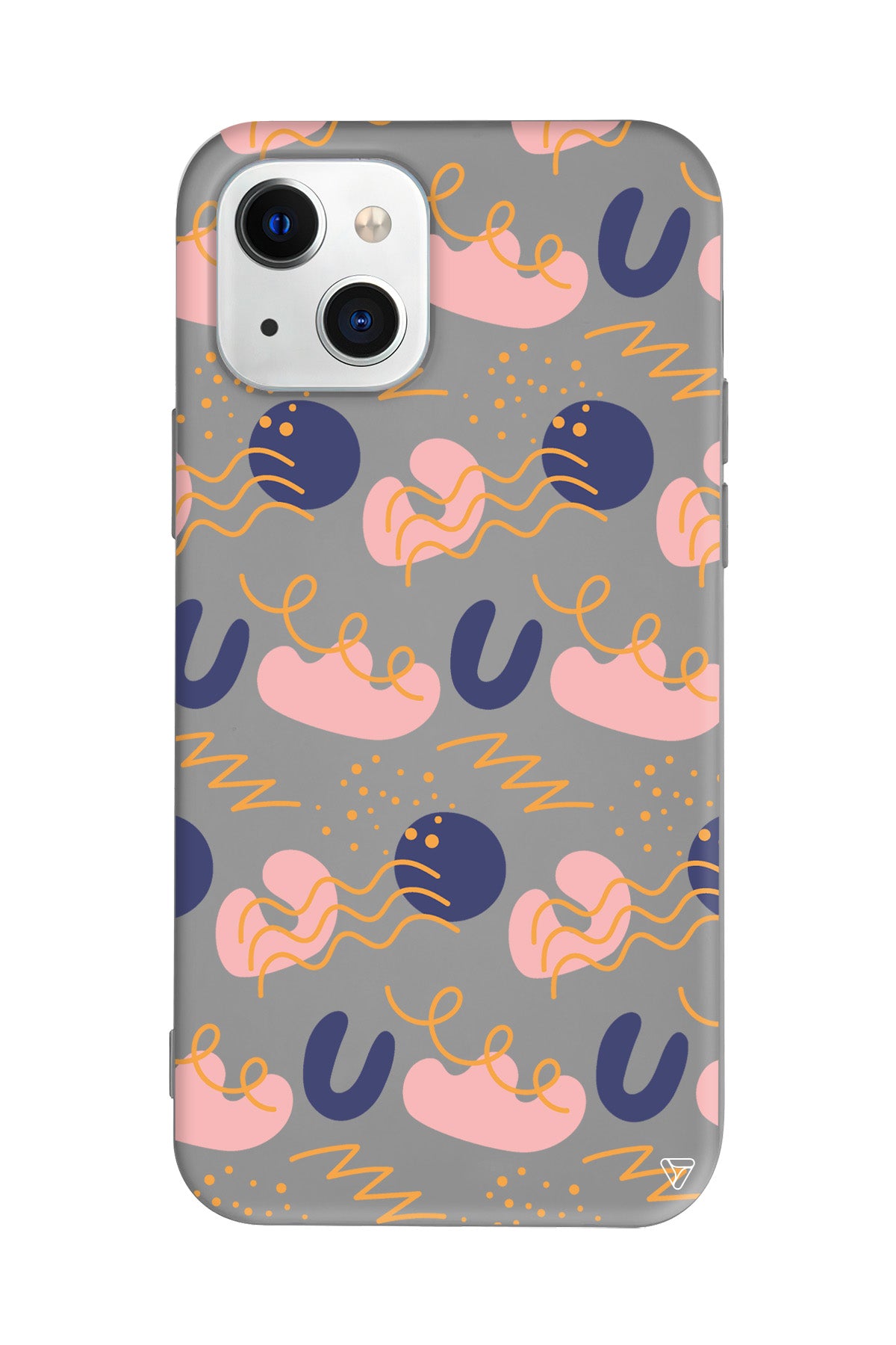 Abstract 10 Lansman Model İçi Kadife Silikon Telefon Kılıfı