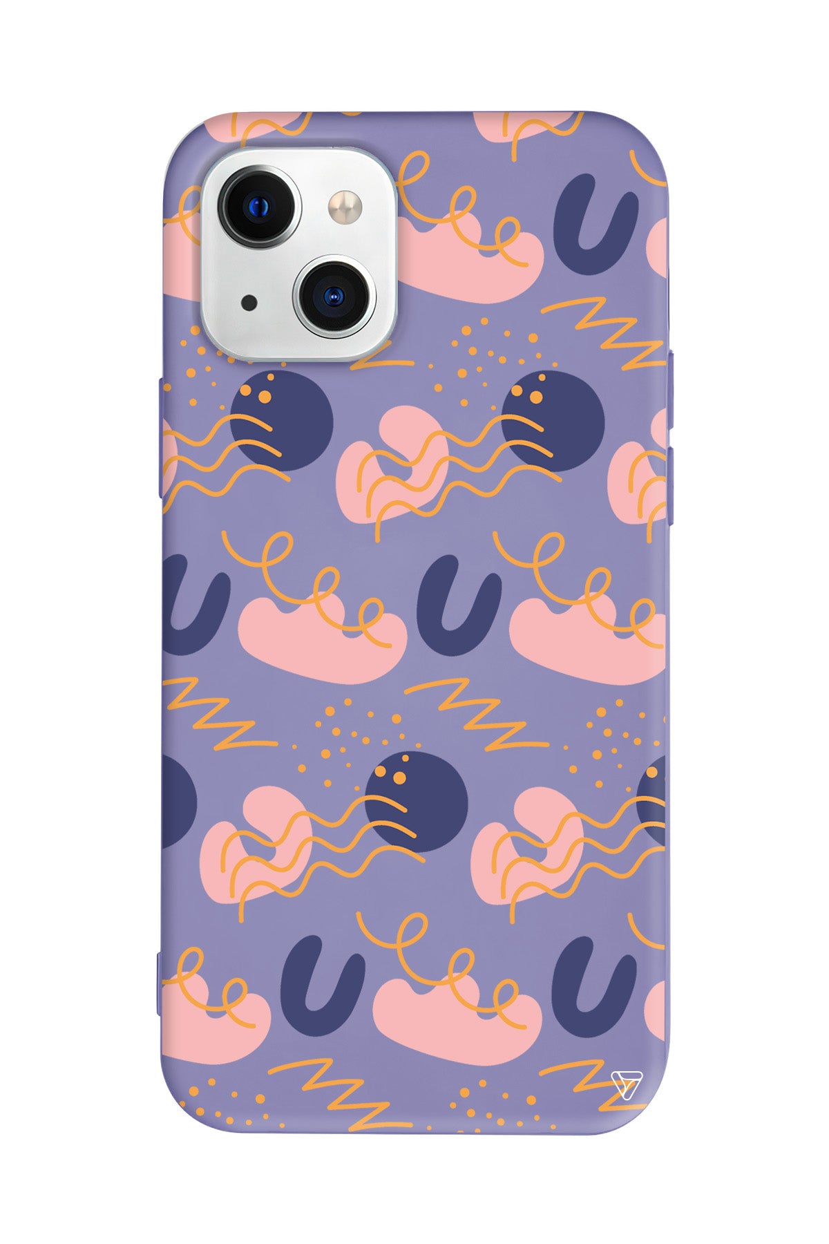 Abstract 10 Lansman Model İçi Kadife Silikon Telefon Kılıfı – Plus Serisine Özel