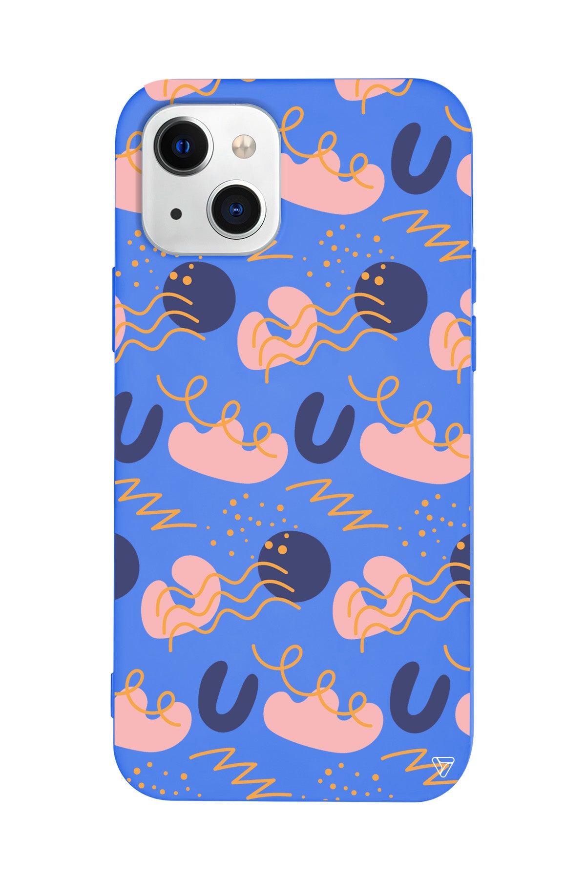 Abstract 10 Lansman Model İçi Kadife Silikon Telefon Kılıfı – Plus Serisine Özel