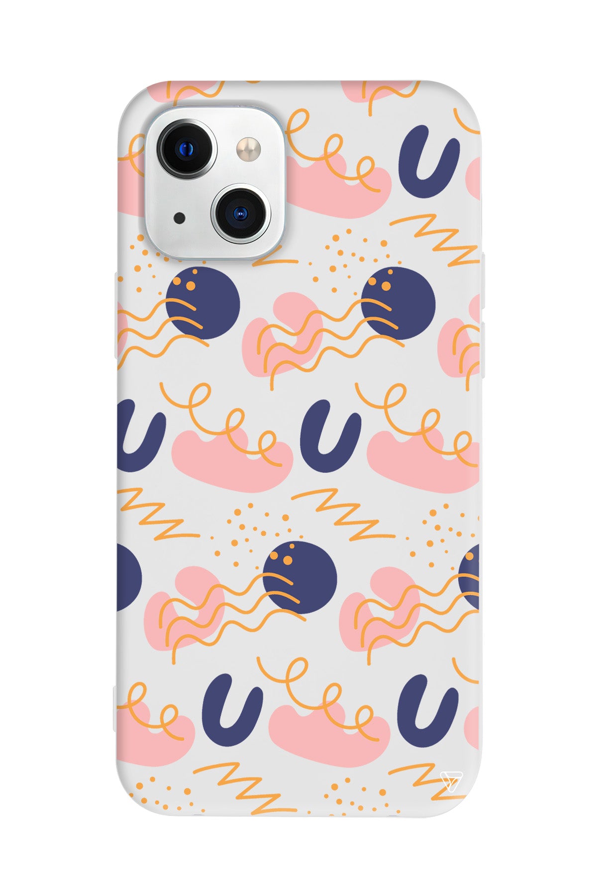 Abstract 10 Lansman Model İçi Kadife Silikon Telefon Kılıfı