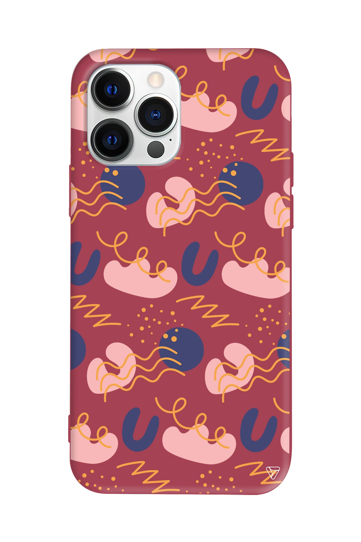 Abstract 10 Lansman Model İçi Kadife Silikon Telefon Kılıfı