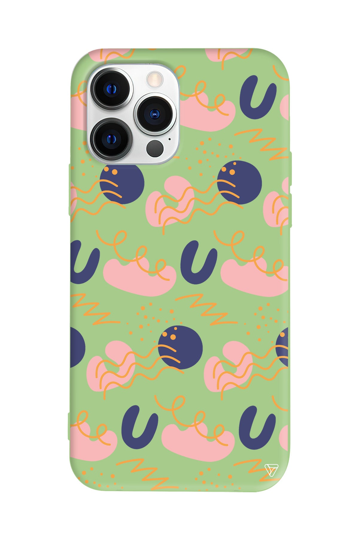 Abstract 10 Lansman Model İçi Kadife Silikon Telefon Kılıfı