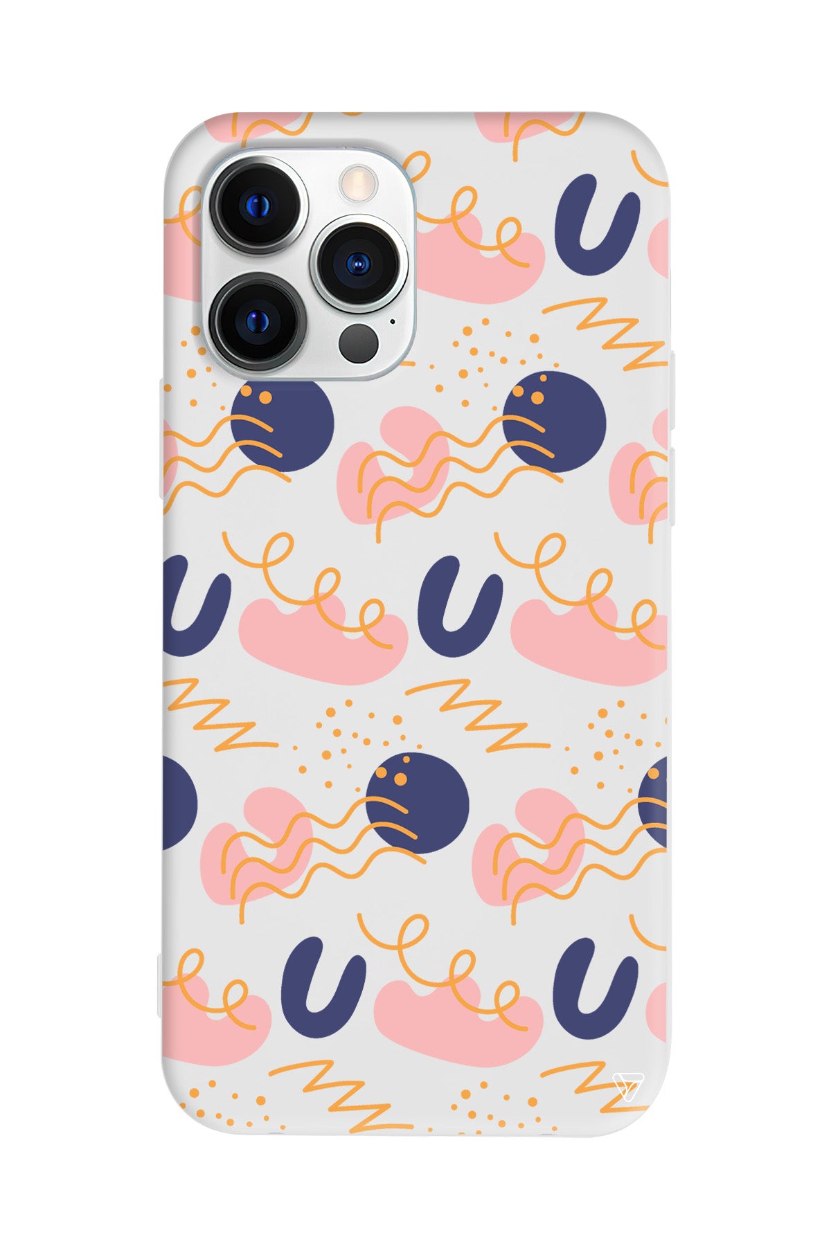 Abstract 10 Lansman Model İçi Kadife Silikon Telefon Kılıfı