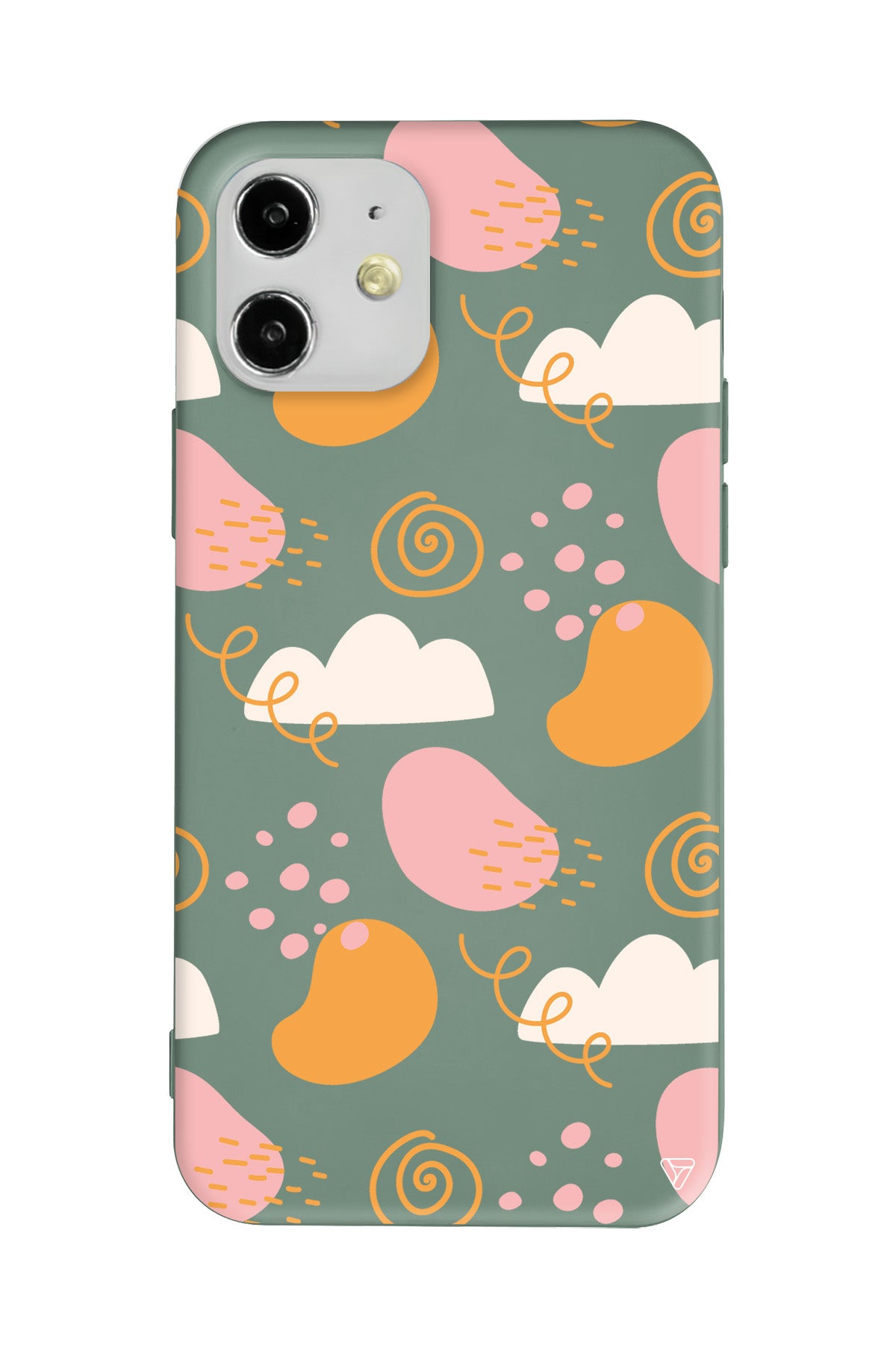 Abstract 6 Lansman Model İçi Kadife Silikon Telefon Kılıfı