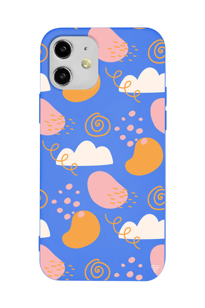 Abstract 6 Lansman Model İçi Kadife Silikon Telefon Kılıfı