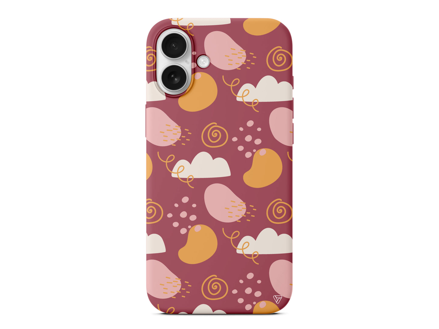 Abstract 6 Lansman Model İçi Kadife Silikon Telefon Kılıfı