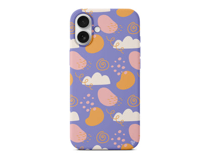 Abstract 6 Lansman Model İçi Kadife Silikon Telefon Kılıfı – Plus Serisine Özel