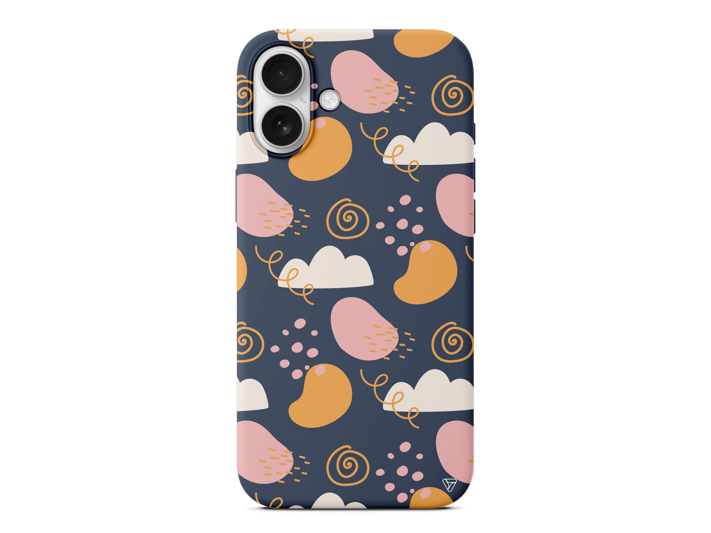 Abstract 6 Lansman Model İçi Kadife Silikon Telefon Kılıfı – Plus Serisine Özel