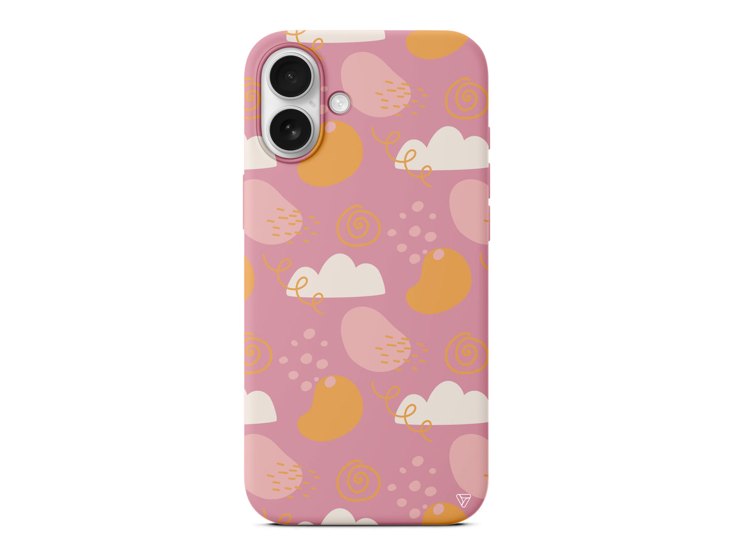 Abstract 6 Lansman Model İçi Kadife Silikon Telefon Kılıfı