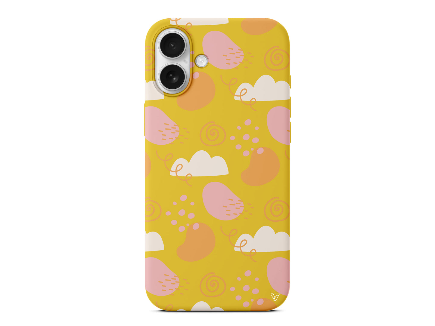 Abstract 6 Lansman Model İçi Kadife Silikon Telefon Kılıfı