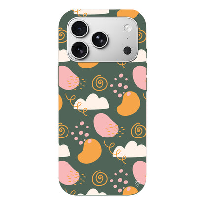 Abstract 6 Lansman Model İçi Kadife Silikon Telefon Kılıfı