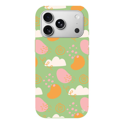 Abstract 6 Lansman Model İçi Kadife Silikon Telefon Kılıfı