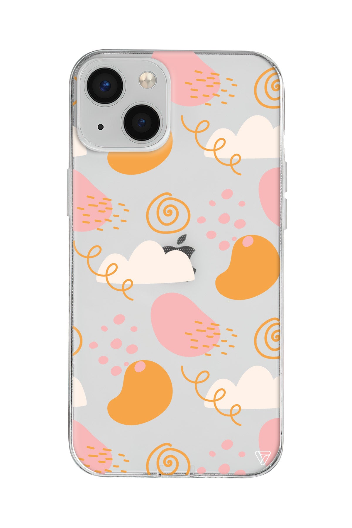 Abstract 6 Lansman Model İçi Kadife Silikon Telefon Kılıfı – Plus Serisine Özel