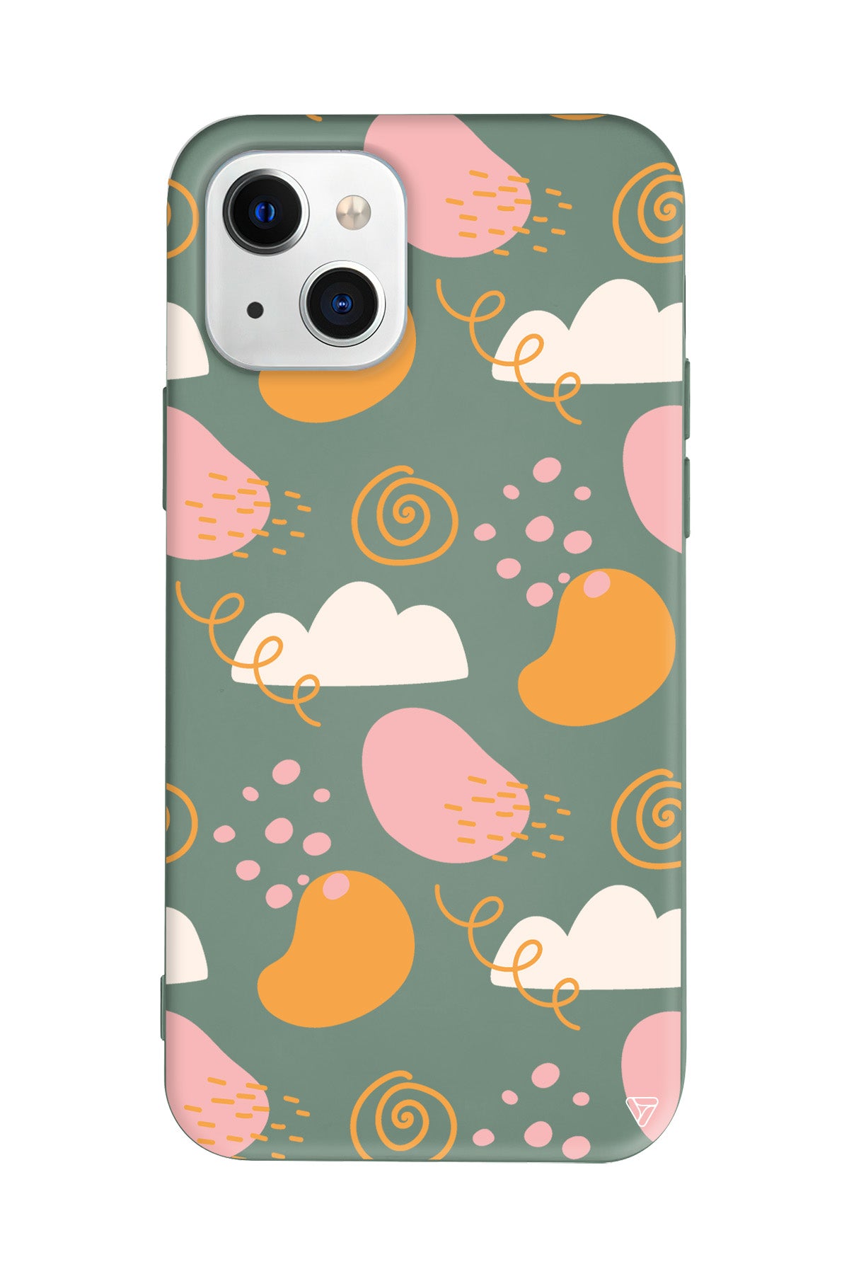 Abstract 6 Lansman Model İçi Kadife Silikon Telefon Kılıfı