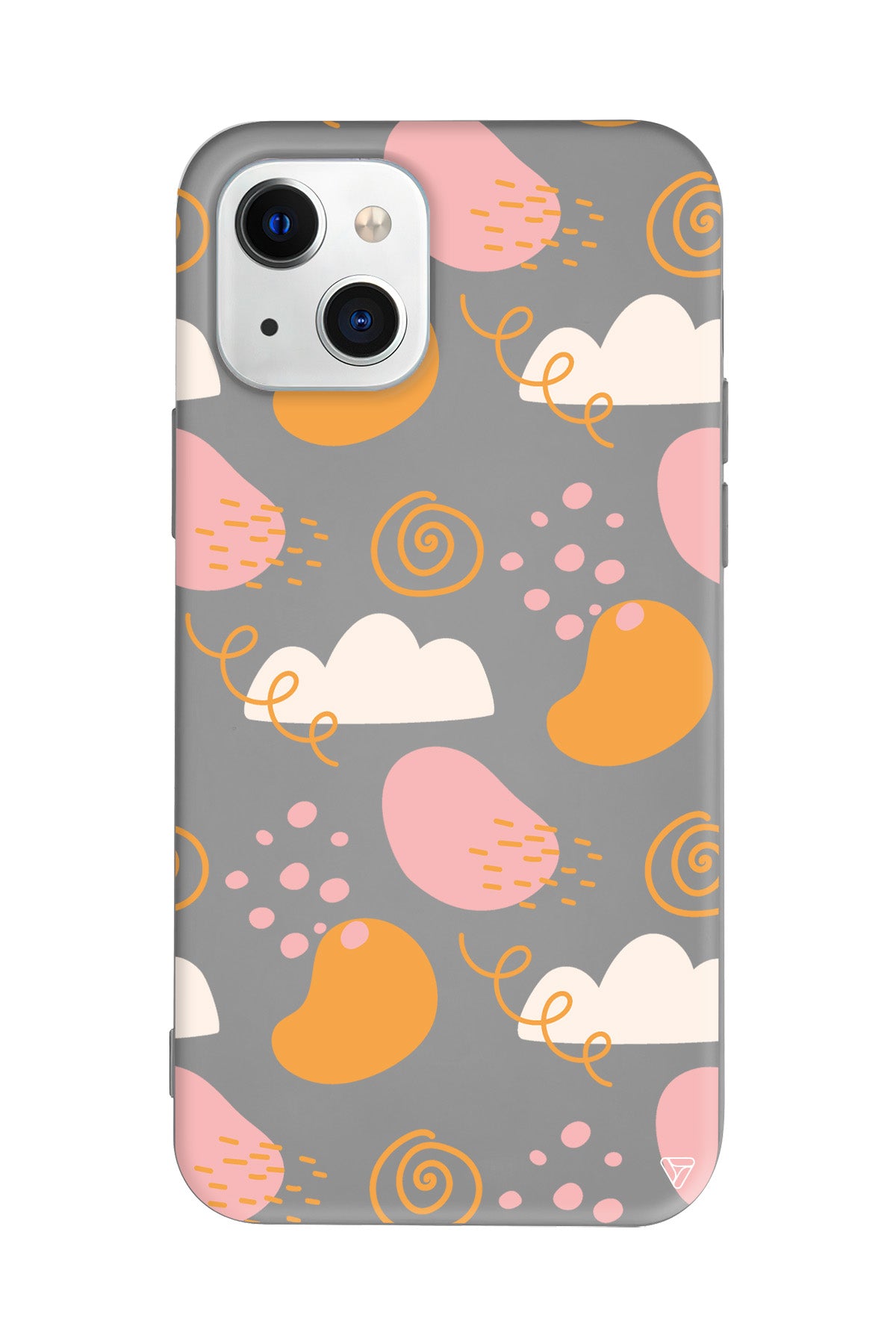 Abstract 6 Lansman Model İçi Kadife Silikon Telefon Kılıfı – Plus Serisine Özel