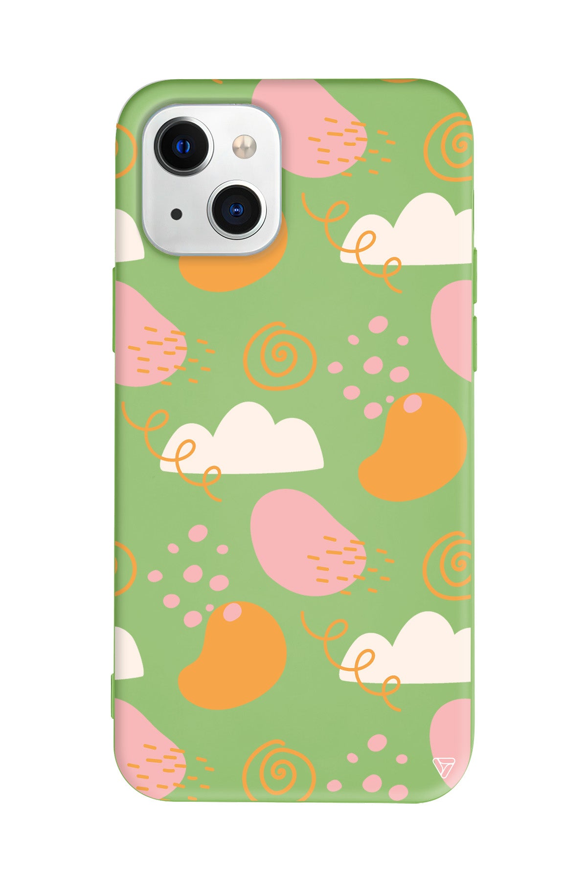 Abstract 6 Lansman Model İçi Kadife Silikon Telefon Kılıfı – Plus Serisine Özel