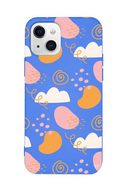 Abstract 6 Lansman Model İçi Kadife Silikon Telefon Kılıfı