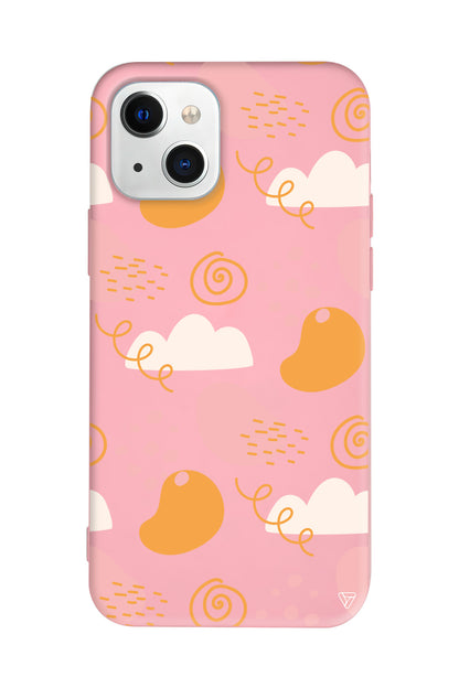 Abstract 6 Lansman Model İçi Kadife Silikon Telefon Kılıfı