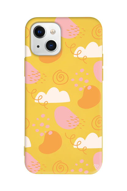 Abstract 6 Lansman Model İçi Kadife Silikon Telefon Kılıfı – Plus Serisine Özel