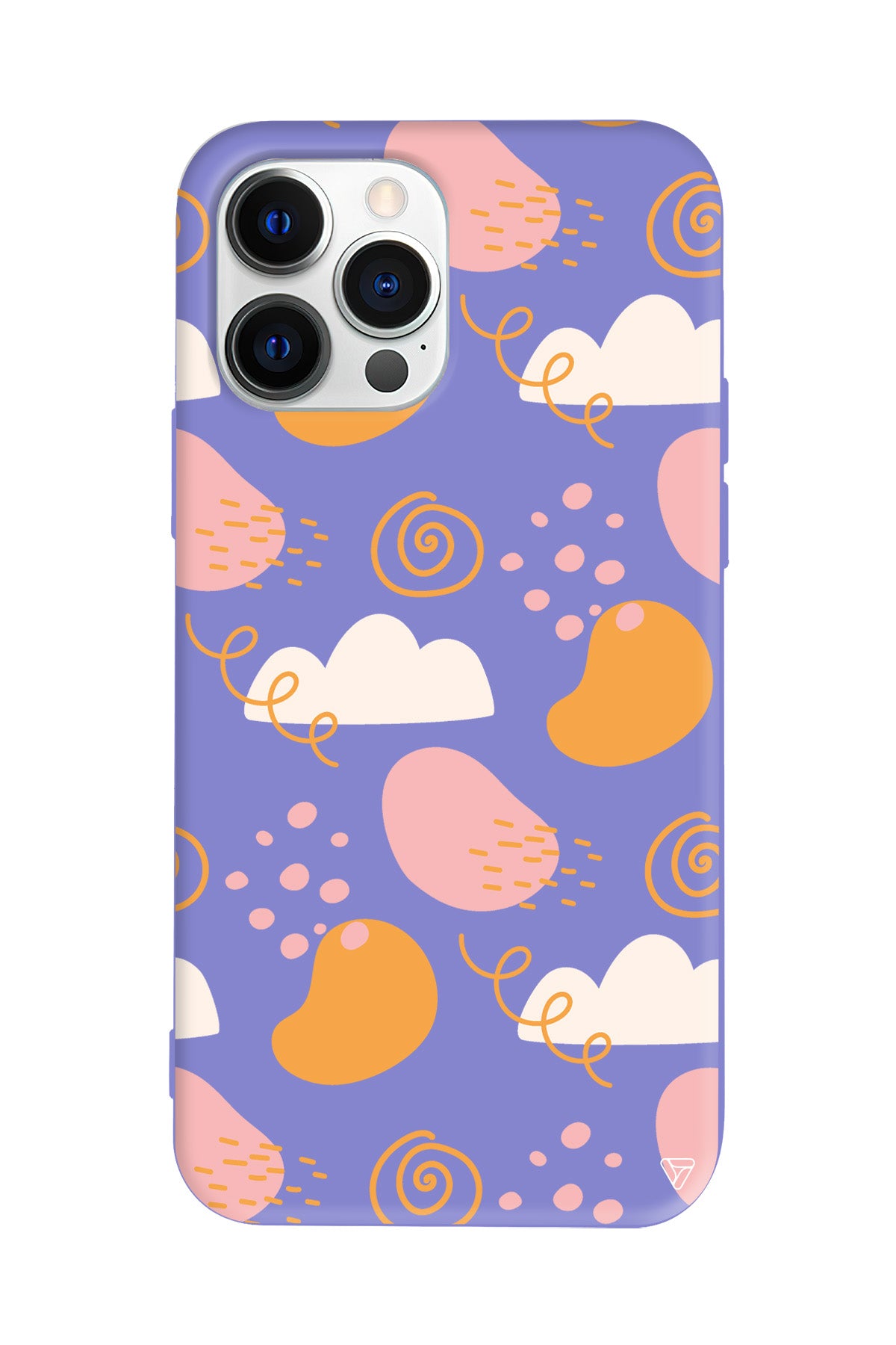 Abstract 6 Lansman Model İçi Kadife Silikon Telefon Kılıfı