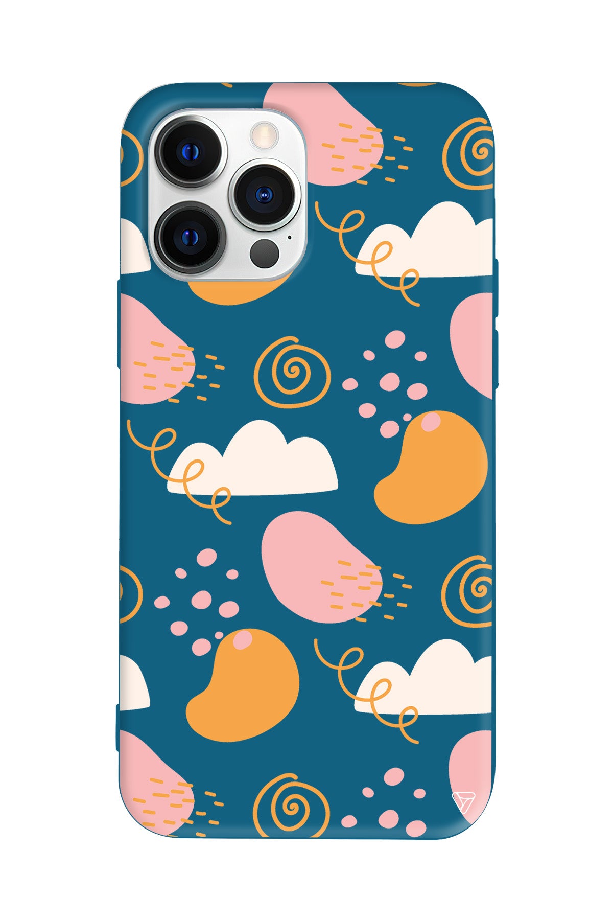 Abstract 6 Lansman Model İçi Kadife Silikon Telefon Kılıfı