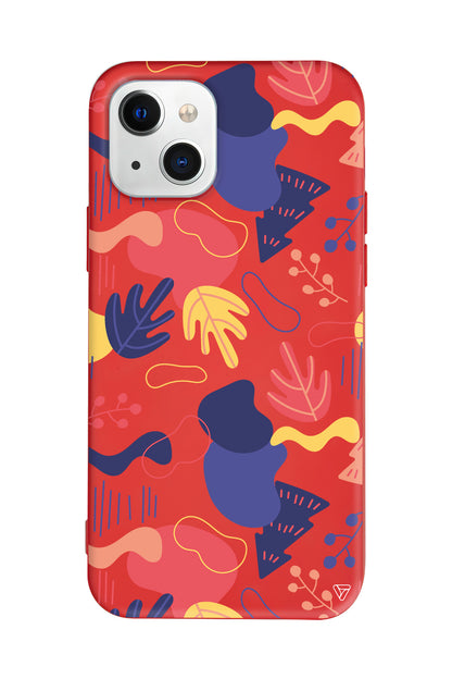 Sonbahar Lansman Model İçi Kadife Silikon Telefon Kılıfı – Plus Serisine Özel