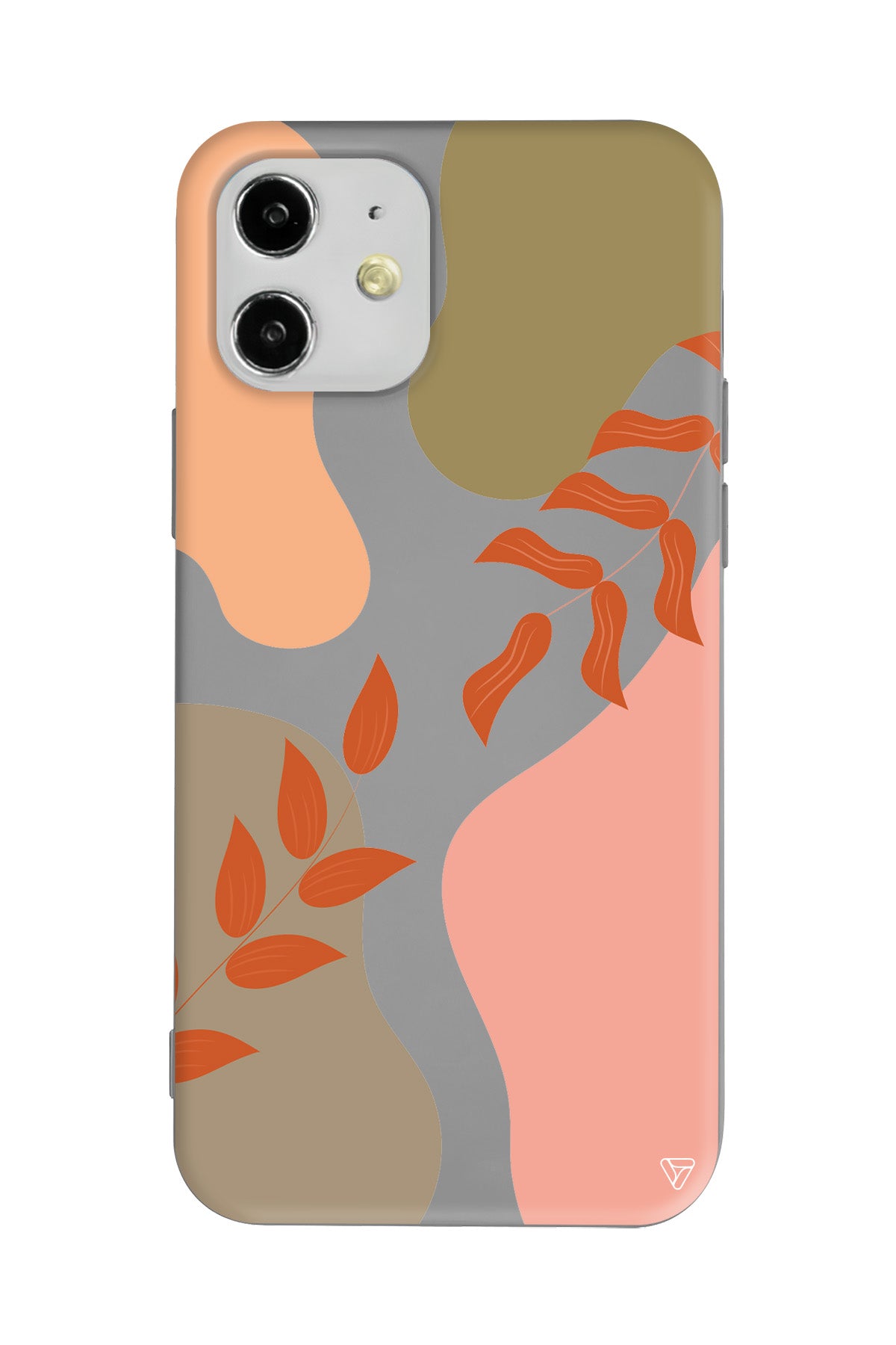 Leaf Touch Lansman Model İçi Kadife Silikon Telefon Kılıfı