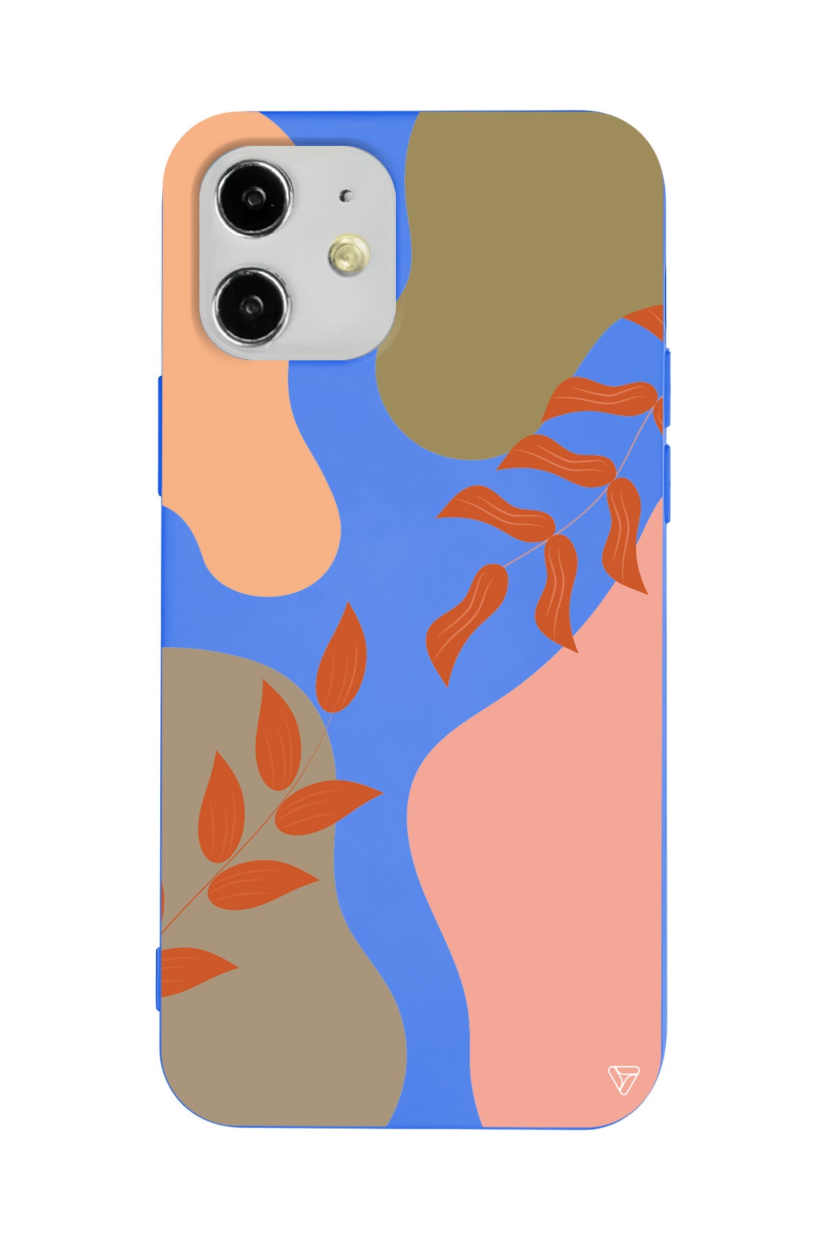 Leaf Touch Lansman Model İçi Kadife Silikon Telefon Kılıfı