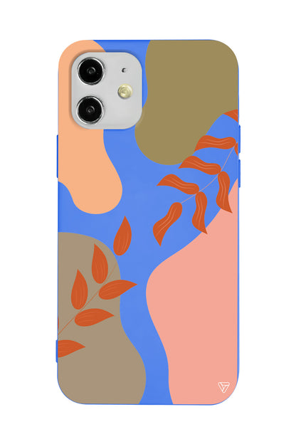 Leaf Touch Lansman Model İçi Kadife Silikon Telefon Kılıfı