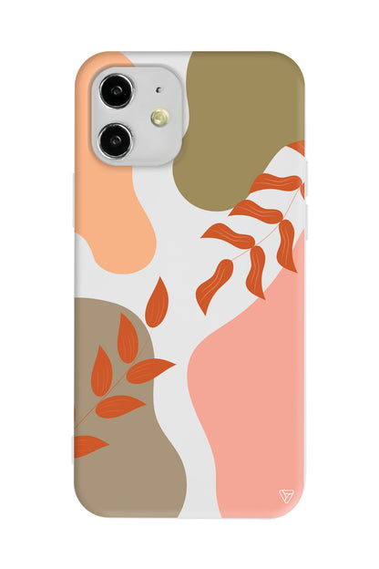 Leaf Touch Lansman Model İçi Kadife Silikon Telefon Kılıfı