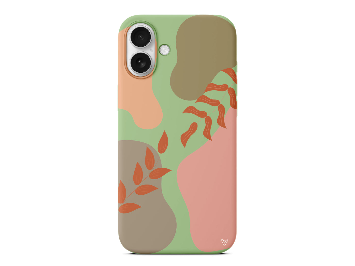 Leaf Touch Lansman Model İçi Kadife Silikon Telefon Kılıfı