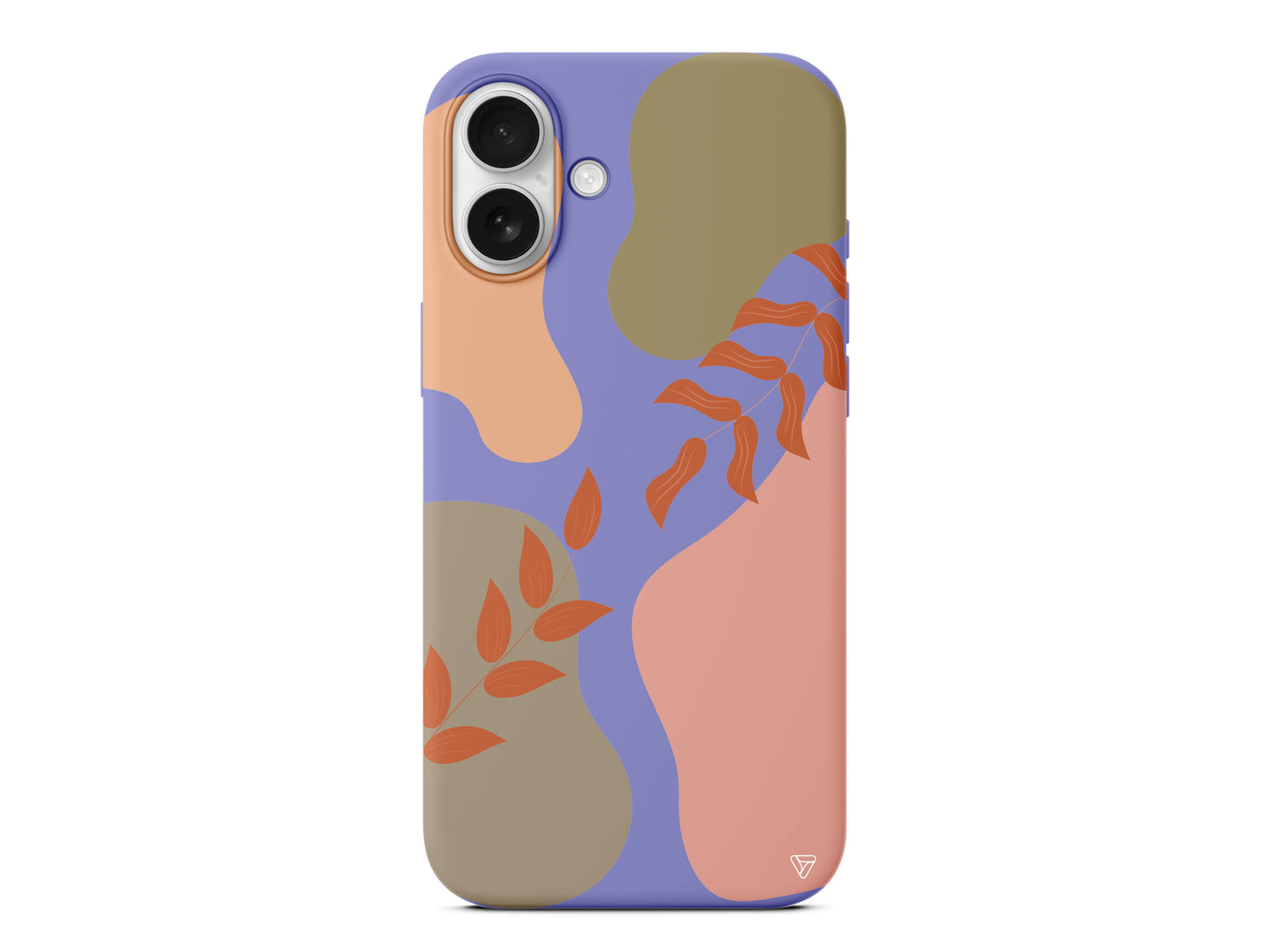 Leaf Touch Lansman Model İçi Kadife Silikon Telefon Kılıfı